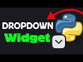 Python Panel Web App Tutorial #5 | Dropdown Selection in Panel