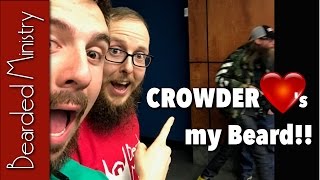 Winter Jam 2017 - Crowder loves my beard! #winterjam tour