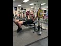 bench 225lb 102.5kg x6 pr