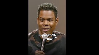 it's mr. rock, b*tch #chrisrock