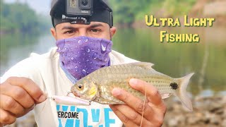 ഇനി പരൽ പിടിക്കാൻ തീറ്റ വേണ്ട | Ultra Light Fishing | Srikepro | Mepps Spinner | Kerala Fishing