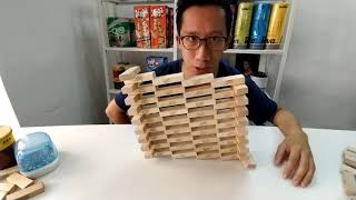 Tutorial: How to build a Tilted Jenga Wall