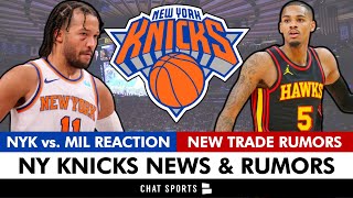 REPORT: Knicks WANT Dejounte Murray Trade + Knicks vs. Bucks Reaction After Win On Christmas Day