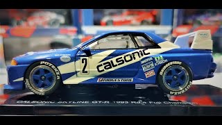 Ebbro 1/43 Calsonic Skyline GT-R R32 JGTC 1993 (First Champion of JGTC)