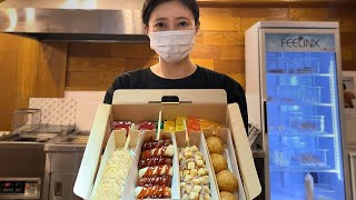 명랑핫도그 인기메뉴! 몬스따따블 핫도그와 휴게소 세트┃Korean Cheese Hot Dog, Korean street food