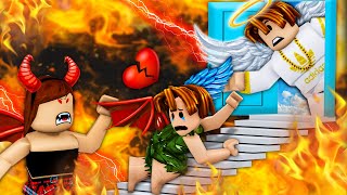 Angel ICE Peter and FIRE Devil | ROBLOX Brookhaven 🏡RP - FUNNY MOMENTS #