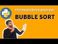Python : Bubble Sort Algorithm