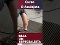 Máquina de piso do curso de azulejista #shorts