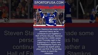 Lightning’s Steven Stamkos Joins Patrice Bergeron In Impressive Club #shorts