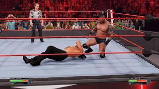 Monday Night Raw: WWE Championship - Randy Orton vs. Roman Reigns 2 (WWE 2K22)