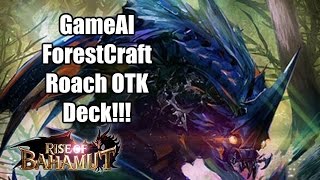 [Shadowverse Rise of Bahamut] GameAI ForestCraft OTK Roach Deck!!