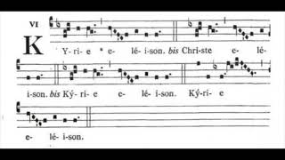 Kyrie XVIII B le chant grégorien Gregorian chant グレゴリオ聖歌 キリエ