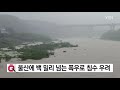 울산에 100㎜ 넘는 폭우로 침수 우려 ytn