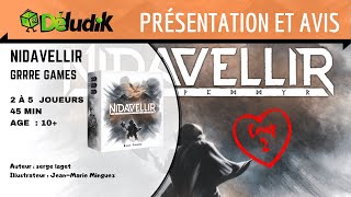 Nidavellir - présentation et avis  -  Grre Games