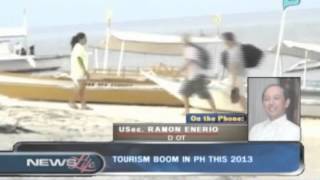 NewsLife Interview: DOT Usec. Ramon Enerio - on tourism boom in PH this 2013