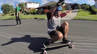 Longboarding: 108ft Standup Slide