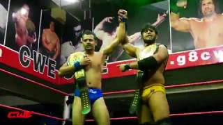 CWE | ( Cwe tag team championship match )  Jeetu \u0026 ambrish V/S Indian tiger's