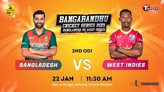 Full Match Highlights | Bangladesh Vs West Indies | 2nd ODI | 2021