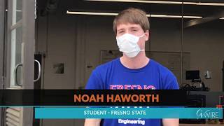 Fresno State Engineers Design Devices to Protect Healthcare Workers from COVID-19