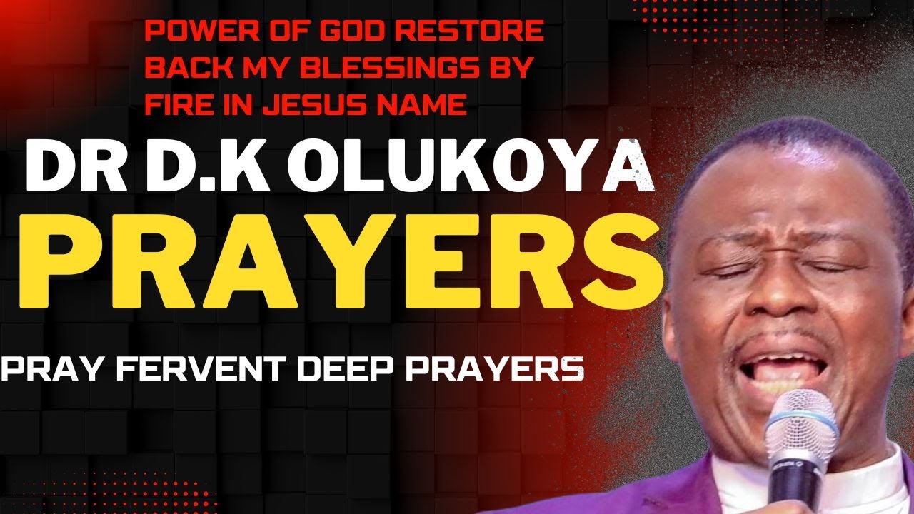 Dr Olukoya Breakthrough Midnight Prayers Live Drdkolukoya Mfm Youtube