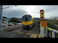 fp ft 5033 on johnsonville train service 9231 arrives at ngaio railway station in ngaio.