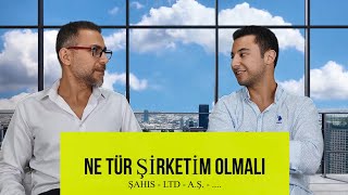 ŞİRKET TÜRLERİ | ŞAHIS ŞİRKETİ | LİMİTED ŞİRKET | ANONİM ŞİRKET | NE TÜR ŞİRKET KURMALI | AVANTAJI