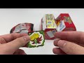 【asmr】ポケモン スナック シール入り 3個開封 pokemon snack unboxing