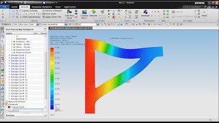 Simcenter 3D Parametric Optimization of a Bracket