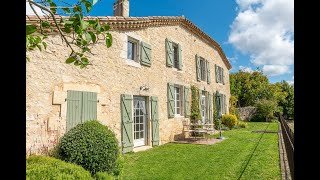 High quality property in Bastide village with pyrenees views