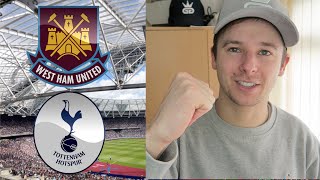 NOT ANOTHER LANZINI SCREAMER! WEST HAM VS TOTTENHAM PREVIEW!! NOT ANOTHER 3-3!! DELE/BALE STARTING??
