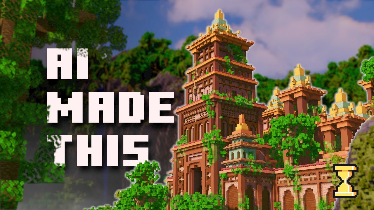 I Used Ai To Build This In Minecraft Youtube