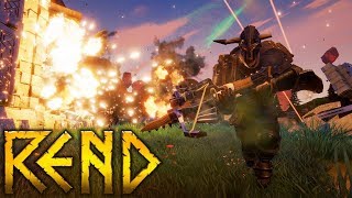 NEW TEAM BASED SURVIVAL GAME | Rend | Let's Play Gameplay | S01E01