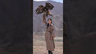 The legend of symbiosis between man and eagle in Aheqi County, Xinjiang, China