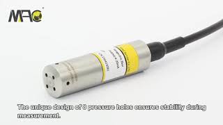 MAC Submersible level sensor suitable for agriculture 投入式水位传感器用于农业灌溉设备  L703