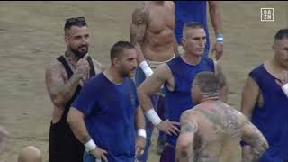 Calcio Storico Fiorentino - 2023 (10 Giugno), Bianchi vs Azzurri, prima semifinale