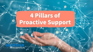 What are the 4 Pillars of Proactive Support?