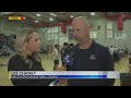 Haley Schoengart live with Mason Boys Basketball coach Lee Chaney