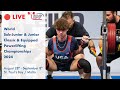 Women Jr 57kg A +Jr Men 66kg A classic - World SJr & Junior Powerlifting Championships 2024