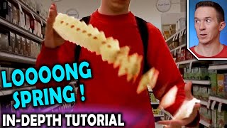 How to Spring Cards REEEEALLY Long -- The ultimate card spring tutorial