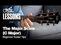 How to Play the Major Scale (C Major) | Beginner Guitar Tips