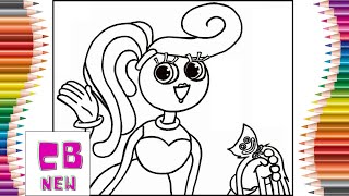 Mommy Long Legs Coloring Pages/Poppy Playtime Chapter 2/Lost Sky-Fearless pt.II(feat.Chris Linton)