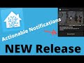 How to setup Actionable Notifications in Home Assistant NEW RELEASE 2021.05