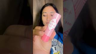 Using Nykaa Serial Kisser Lip Balm With Shea Butter \u0026 Vitamin E For Chapped Lips👌🏻#lips #shorts