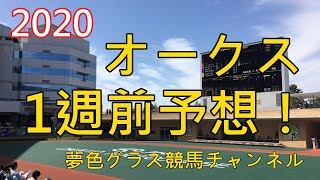 【1週前予想】2020オークス！桜花賞組？別路線組？まずは○○組優勢に