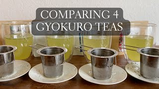 Tasting 4 Gyokuro Teas to Find the Best Gyokuro from Sakamoto