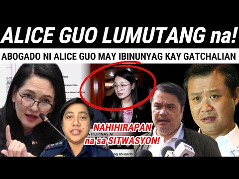 SA Wakas Mayor ALICE GUO Magpapakita na dahil NAHIHIRAPAN daw sa sitwasyon ATTY. DAVID/POGO/PAOCC