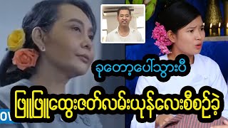 ဆယ်လီဖြူဖြူထွေး ဝန်ခံလိုက်ရပါပီ