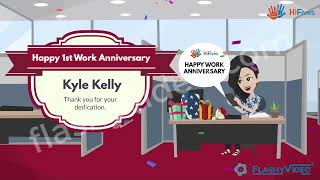 Employee Rewards & Recognition Platform Explainer Video for HiFives - FlashyVideos.com