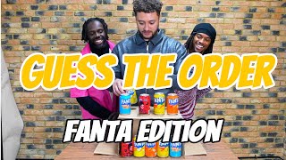 Guess The Order Fanta Drinks Tiktok Challenge