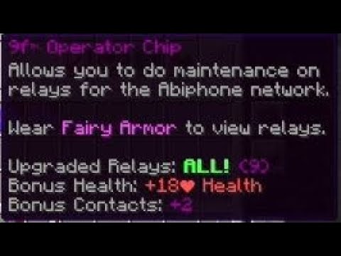 Hypixel Skyblock All 9 9 Relays Done 9f Tm Operator Chips 1st On